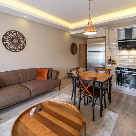 Comfortable Flat With Shared Pool Backyard And A Refreshing Balcony In Dalaman